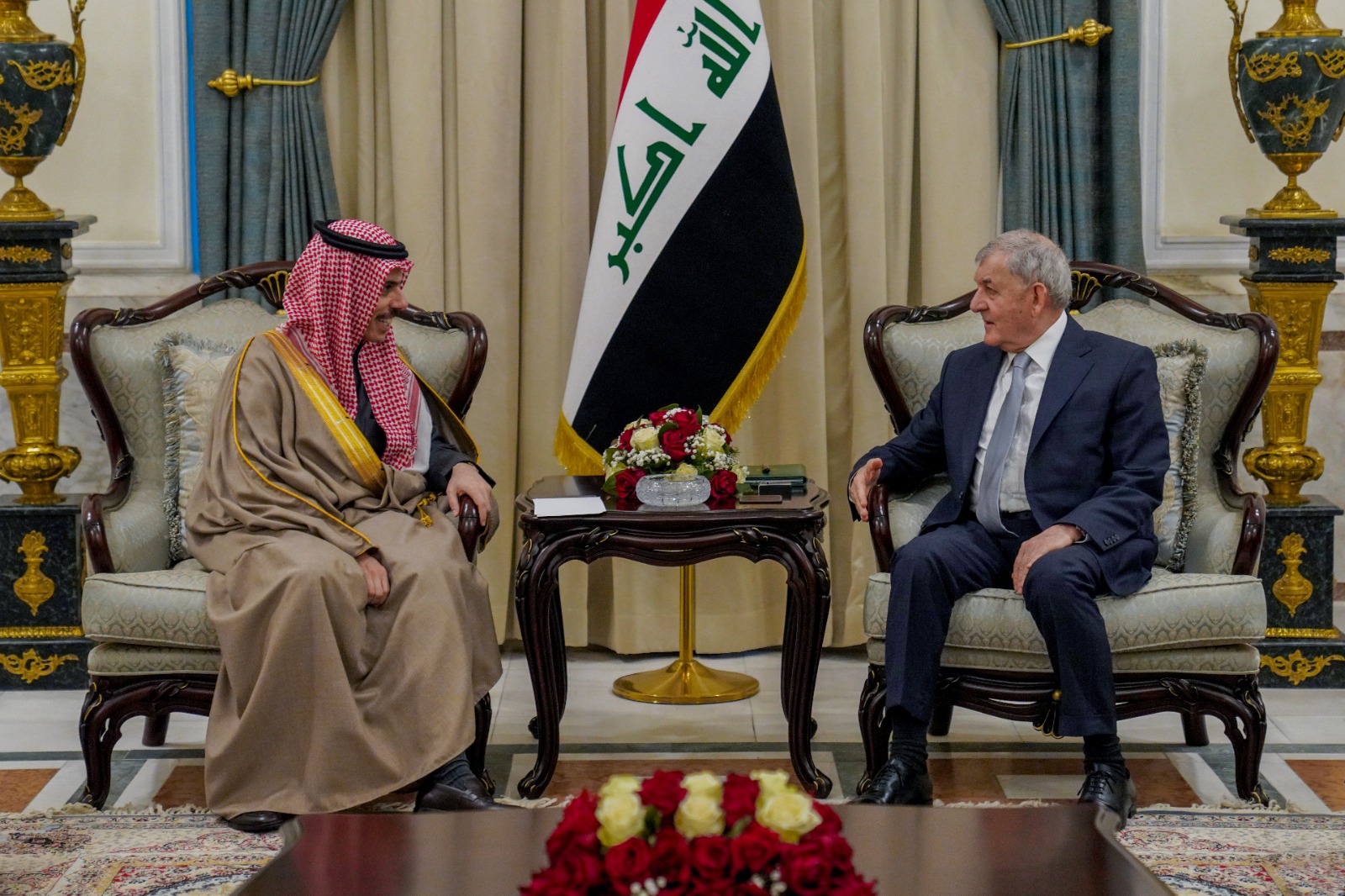 رئيس الجمهورية: العراق والسعودية يعدان من الركائز الأساسية لاستقرار المنطقة
