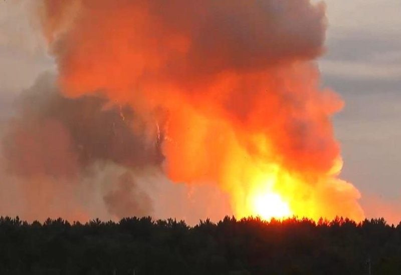 حريق في منشأة للطاقة في بيلغورود الروسية